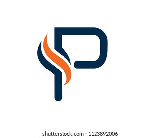 Letter P Logo Design Template