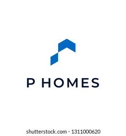 Letter P Logo Design Template
