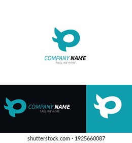 Letter P Logo Design Template