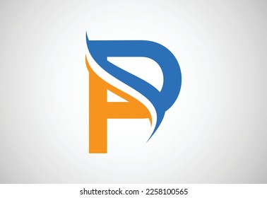 Letter P logo design template, Vector illustration