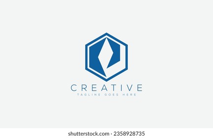 Letter P logo design template vector illustration.