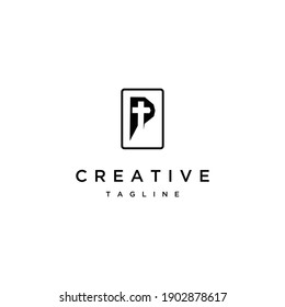 Letter P Logo. P Letter Design Vector