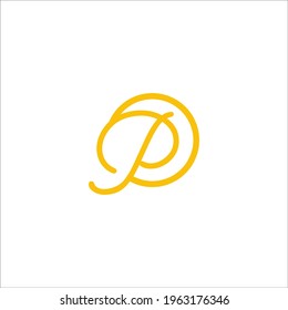 Letter P Logo Design Vector Sign