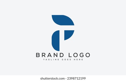 letter P logo design vector template design for brand.