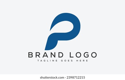 letter P logo design vector template design for brand.