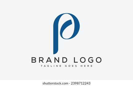 letter P logo design vector template design for brand.
