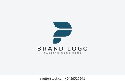 letter P logo design vector template design for brand.