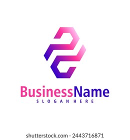 Letter P logo design vector. Creative Initial P logo concepts template
