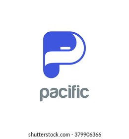 letter p logo luxury design vector のベクター画像素材 ロイヤリティ