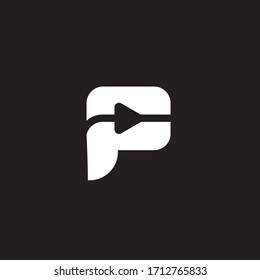 Letter P logo design and video