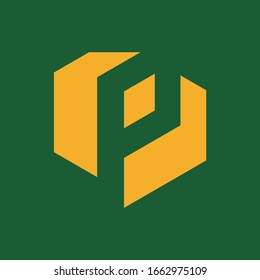 Letter P logo. Icon design. Template elements - vector sign