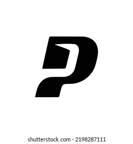 Letter P logo icon design template elements, letter P logo vector, alphabet logo template, Letter P logo icon design template elements - Illustration. Letter P icon design