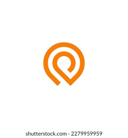 Letter P logo icon design template elements

