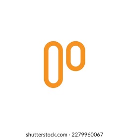 Letter P logo icon design template elements
