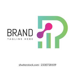 Letter P logo icon design template elements. Usable for Branding, Business and Technology Logos.
