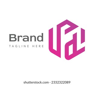 Elementos de la plantilla de diseño de iconos del logotipo de la letra P. Usable para marca, logotipos de negocios y tecnología.

