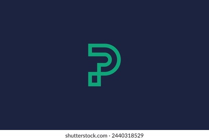 letter p logo icon design vector design template inspiration