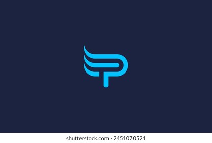 letter p logo icon design vector design template inspiration