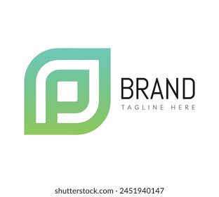 Letter P Logo-Symbol Design Vorlage Elemente. Verwendbar für Logos für Branding, Business und Technologie.
