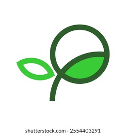 Letter P logo icon design template