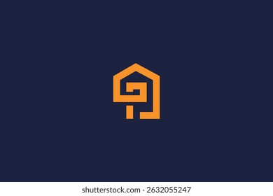 Plantilla de diseño de icono de logotipo de letra P con logotipo de inspiración de Vector	
