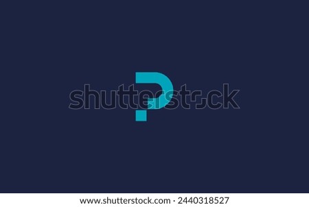 letter p logo icon design vector design template inspiration