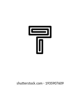 letter p logo made spiral.  suitable for large companies and others