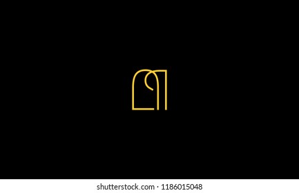 LETTER A AND P LOGO WITH NEGATIVE SPACE EFFECT FOR LOGO DESIGN OR ILLUSTRATION USE