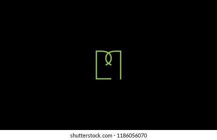 LETTER P AND P LOGO WITH NEGATIVE SPACE EFFECT FOR ILLUSTRATION OR LOGO DESIGN USE