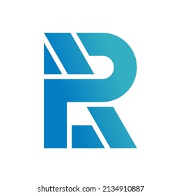 letter P logo , simple and clean