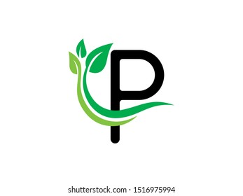 Letter P logo or symbol template design
