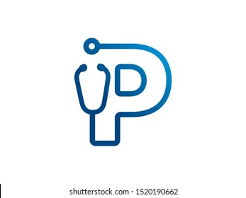 Letter P logo or symbol template design