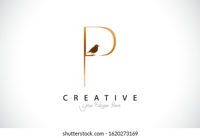 Letter P logo or symbol template design