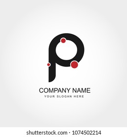 Letter P Logo Template