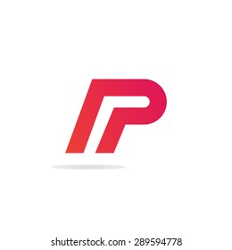 Letter P logo template