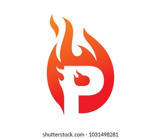 Letter P Logo Template Design Vector, Emblem, Design Concept, Creative Symbol, Icon