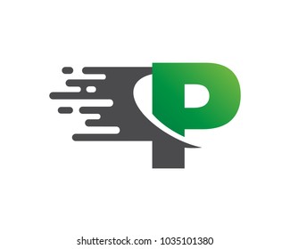 Letter P Logo Template Design Vector, Emblem, Design Concept, Creative Symbol, Icon