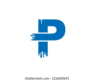 Letter P Logo Template Design Vector, Emblem, Concept Design, Creative Symbol, Icon