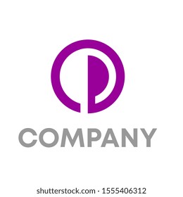 letter P logo vector design template
