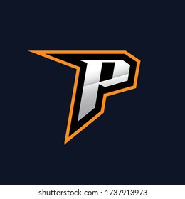 letter P logo vector design template