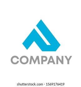 letter P logo vector sign template