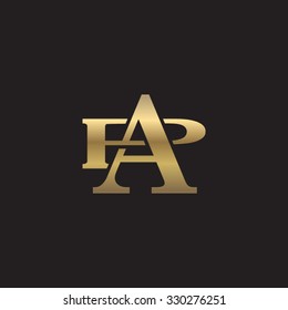 letter P and A monogram logo