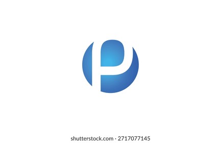 Letra P diseño de logotipo monograma P diseños de logotipo de Vector, P logo