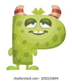 
Letter P Monster
