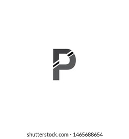 Letter p New Logo Vector