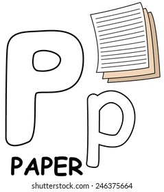 Letter P Paper