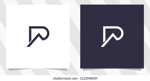 letter p with peak logo