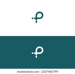 Letter P, PI, IP Logo Symbol Design Template Elemente.