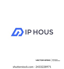 Letter P S logo vector illustration