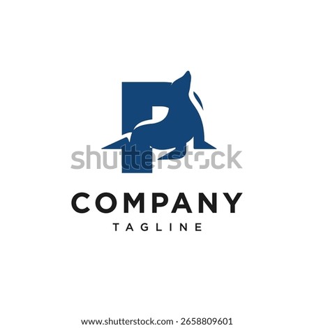 Letter P Seals Logo Icon Vector